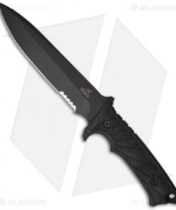 Gerber LHR Fixed Blade Combat Knife (6.87" Black Serr) 30-000183
