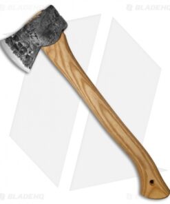 Hoffman Blacksmithing 19" Wasatch Axe Polished Top/Bottom - Natural Finish