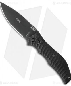 HTM Gun Hammer Torpedo Automatic Knife (3.5" Black)
