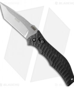 HTM Gun Hammer Tanto Automatic Knife (3.5" Stonewash)