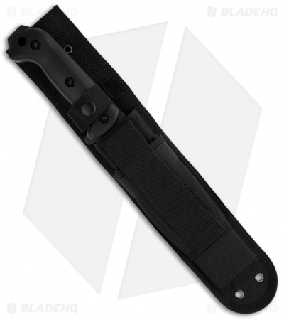 Ka-Bar Becker Combat Utility Fixed Blade Knife (7" Black Plain) BK7 - Image 2