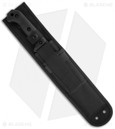 Ka-Bar Becker Combat Bowie Fixed Blade Knife (9" Black) BK9 - Image 2