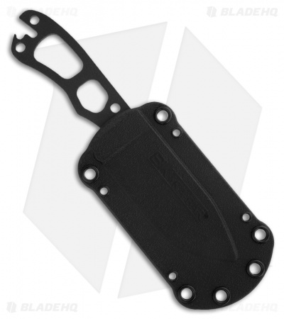 Ka-Bar Becker Necker Fixed Blade Neck Knife (3.25" Black) BK11 - Image 2