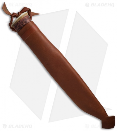 Karesuando Kniven Huggaren Fixed Blade Knife Curly Birch (7.125" Satin) - Image 2