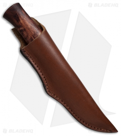 Karesuando Kniven Hunter 8 Fixed Blade Knife Curly Birch/Horn (3.25" Satin) - Image 2