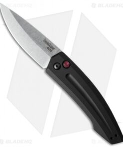 Kershaw Launch 2 Automatic Knife Black Aluminum (3.4" Stonewash) 7200
