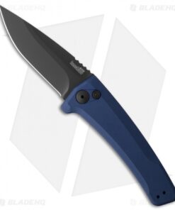 Kershaw Launch 3 Automatic Knife Blue Aluminum (3.4" Black)