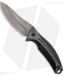 Kershaw LoneRock Small Fixed Blade Knife (3.75" Gray) 1895