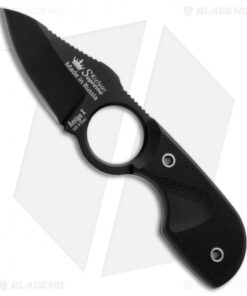 Kizlyar Supreme Knives Amigo X Fixed Blade Knife Black G-10 (2.75" Black) KK0089