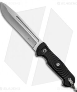 Kizlyar Supreme Knives Maximus AUS-8 Fixed Blade Knife (5.75" Satin Plain)