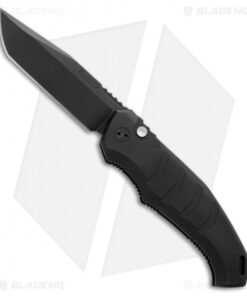 Koenig Knives Atrox Automatic Knife Black Aluminum (4" Black)