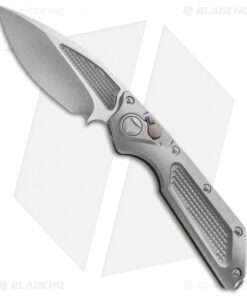 Marfione Custom DOC Killswitch Automatic Knife Titanium (3.75" Stonewash)