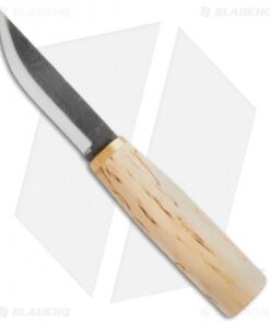 Marttiini Arctic Carving Fixed Blade Knife Curly Birch (3.5" Polish)