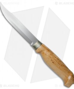 Marttiini Knives Lynx 139 Curly Birch Fixed Blade Knife (5" Mirror) 139010
