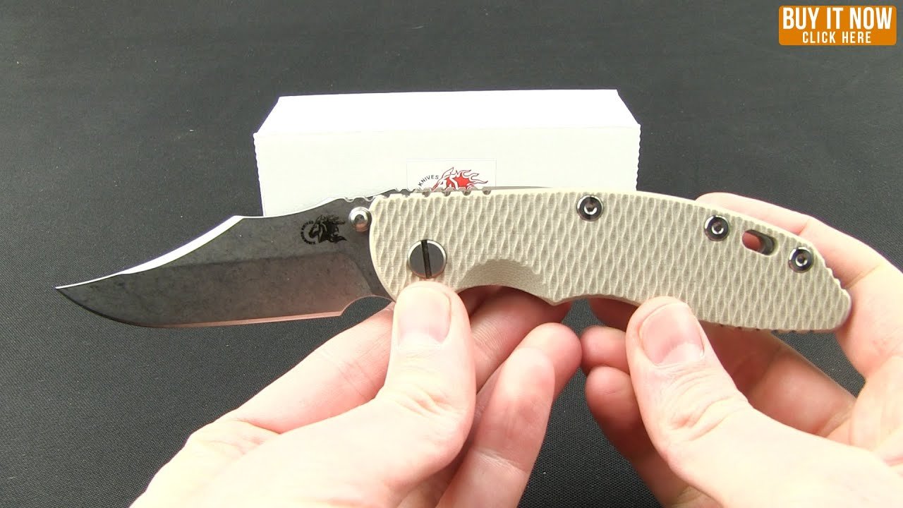 Hinderer XM-18 3.5 Spear Point Flipper Knife Blue G-10/Black Ti (DLC Black) BHQ - Image 4