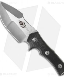 Marfione Custom Knives Apex Fixed Blade Knife Carbon Fiber (4.6" Apocalyptic)