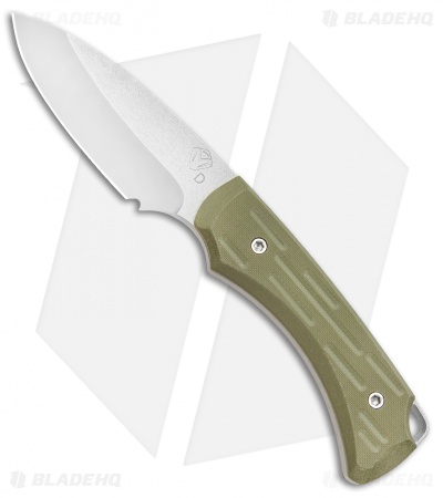 Medford Colonial Fixed Blade Knife OD Green G-10 (3.5" NP3) MKT