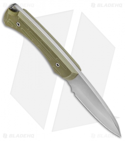 Medford Colonial Fixed Blade Knife OD Green G-10 (3.5" NP3) MKT - Image 2