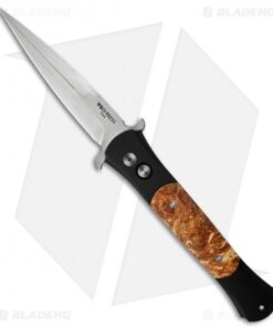 Protech Large Don Automatic Knife Dyed Maple (4.5" Satin) 1906-DM
