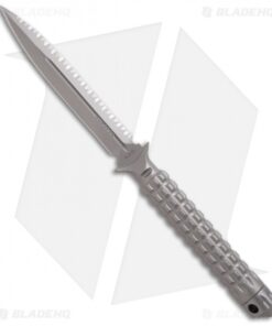 Microtech A.D.O. Knife Fixed Blade Dagger (4.5" Bead Blast Full Serr) 115-9