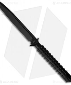 Microtech A.D.O. Tanto Knife T/E Fixed Blade (4.5" Black) 117-1