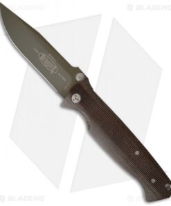 Microtech CMTX5 D/A Automatic Knife Canvas Micarta (3.5" OD Green) 10/2004