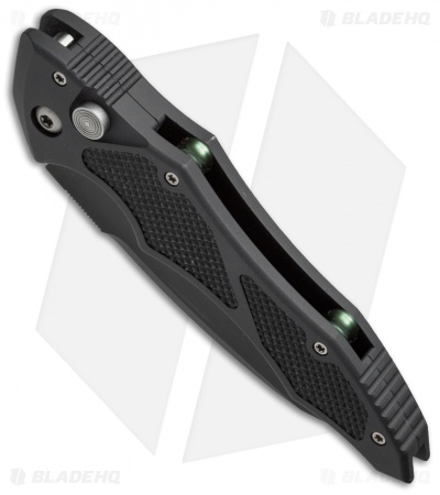 Microtech Kestrel Folding Knife (3" Black Serr) 06/1999 - Image 2