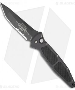 Microtech Mini Socom Tanto Automatic Knife (3.25" Black Serr) 03/1999