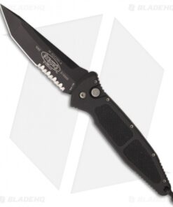 Microtech Mini Socom Tanto Automatic Knife (3.25" Black Serr) 2/2000