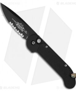 Microtech Mini UDT Automatic Knife (2.38" Black Serr) 155-2