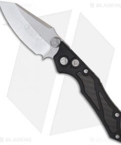 Microtech Select Fire Dual Action Automatic Knife (3.5" Stonewash Plain) 128-10