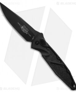 Microtech Socom Elite Tactical Automatic Knife S90V (4" Black Plain) 12/2004