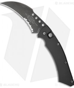 Microtech Hawk Automatic Knife (4" Black Serr) 06/2002