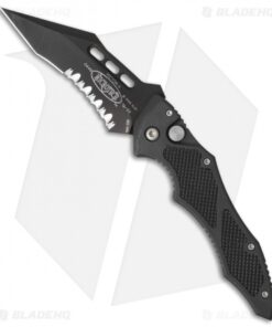 Microtech Vector Automatic Knife (3.125" Black Serr) 12/1999