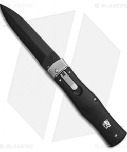 Mikov 241 Predator Leverlock Automatic Knife ABS Black (3.75" Black)