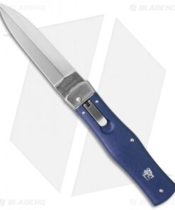 Mikov 241 Predator Leverlock Automatic Knife ABS Blue (3.75" Polish)