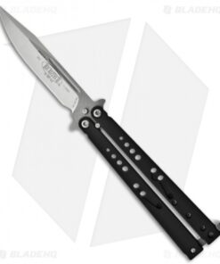 Microtech Dragonfly Balisong Butterfly Knife (3.75" Stonewash Plain)