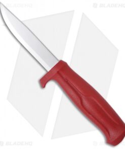 Morakniv Craftline Q 511 High Carbon Blade & Red Handle (3.75" Satin)