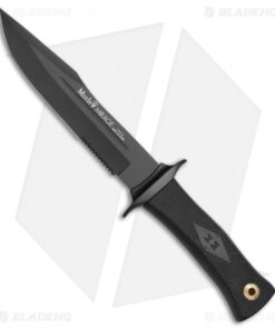 Muela Mirage Tactical Fixed Blade Knife Black (7" Black Serr)