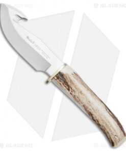 Muela Viper Fixed Blade Knife Stag Horn (4.375" Satin)