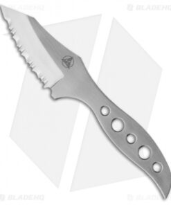 Nemesis Hellion Neck Knife Fixed Blade (1.625" Satin Serr) NK-4S
