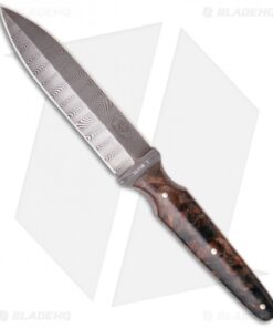 Paragon Eddie White Shadow Fighter Dark Star Dagger Knife (5.25" Damascus)