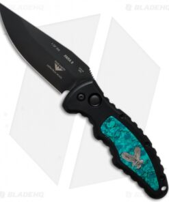 Paragon Custom Turquoise Automatic Knife (Polished DLC) PARA-8