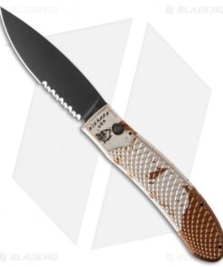 Piranha Toxin Automatic Knife Camo (3.75" Black Serr)