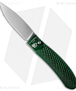 Piranha Toxin Automatic Knife Green (3.75" Mirror)