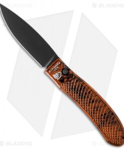 Piranha Toxin Automatic Knife Orange (3.75" Black)