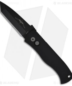 Pro-Tech Emerson CQC-7 Tanto Automatic Knife w/ Solid Handle (3.25" Black)