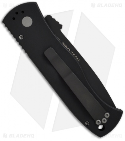 Pro-Tech Emerson CQC-7 Tanto Automatic Knife w/ Solid Handle (3.25" Black) - Image 2