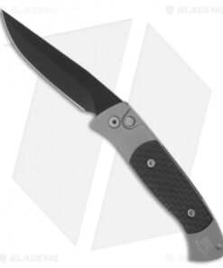 Protech Brend 2 Small Automatic Knife Carbon Fiber (2.9" Black) 1202-CF