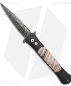 Pro-Tech Large Don Automatic Knife Mastodon Tooth (4.5" Damascus) 1950-MT